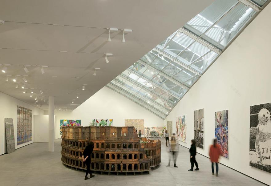 奥斯陆 Astrup Fearnley 现代艺术博物馆——木构玻璃建筑的公共空间创新-23