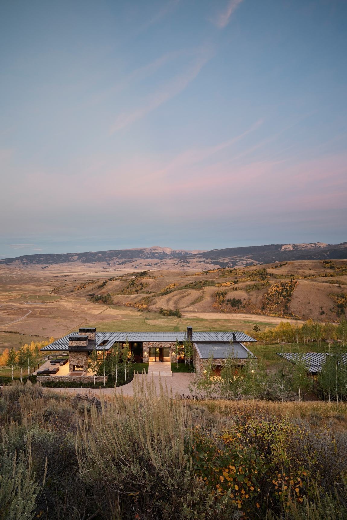 平静的自然建筑 · CLB Architects丨美国杰克逊-4