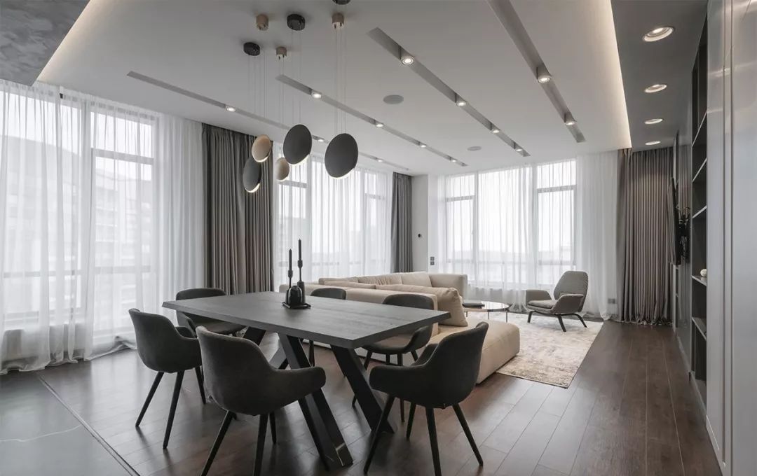 经典高级灰设计，金属和石材的完美搭配  IQOSA Architect-7