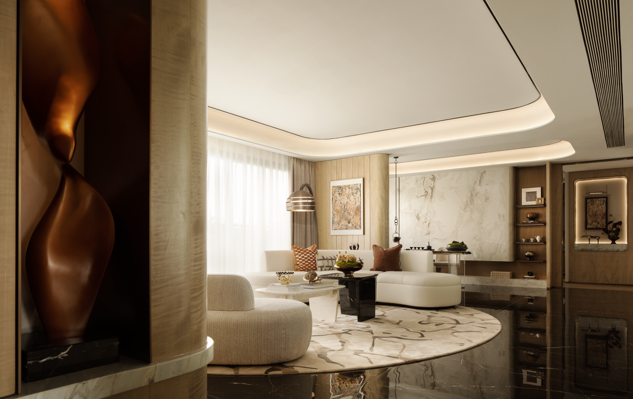 华宇·御璟首玺137㎡样板间丨中国重庆丨海力空间设计-9