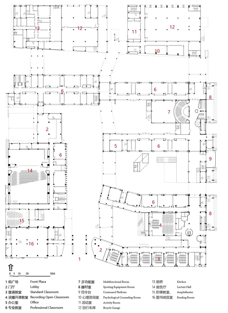 苏州工业园区星浦实验中学丨中国苏州丨苏州华造建筑设计有限公司-69
