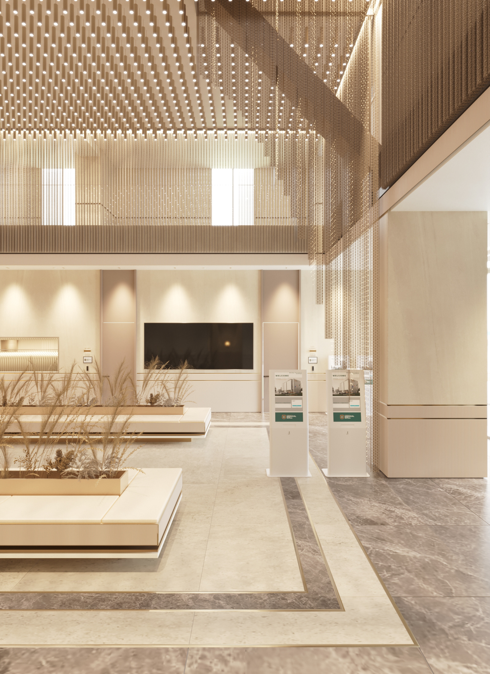 医疗购物中心 中庭丨MOV Architecture-10