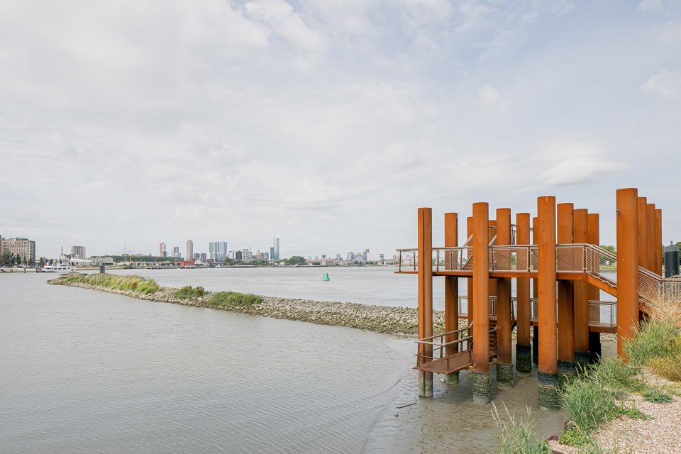 鹿特丹“水之林”观景台丨荷兰鹿特丹-4