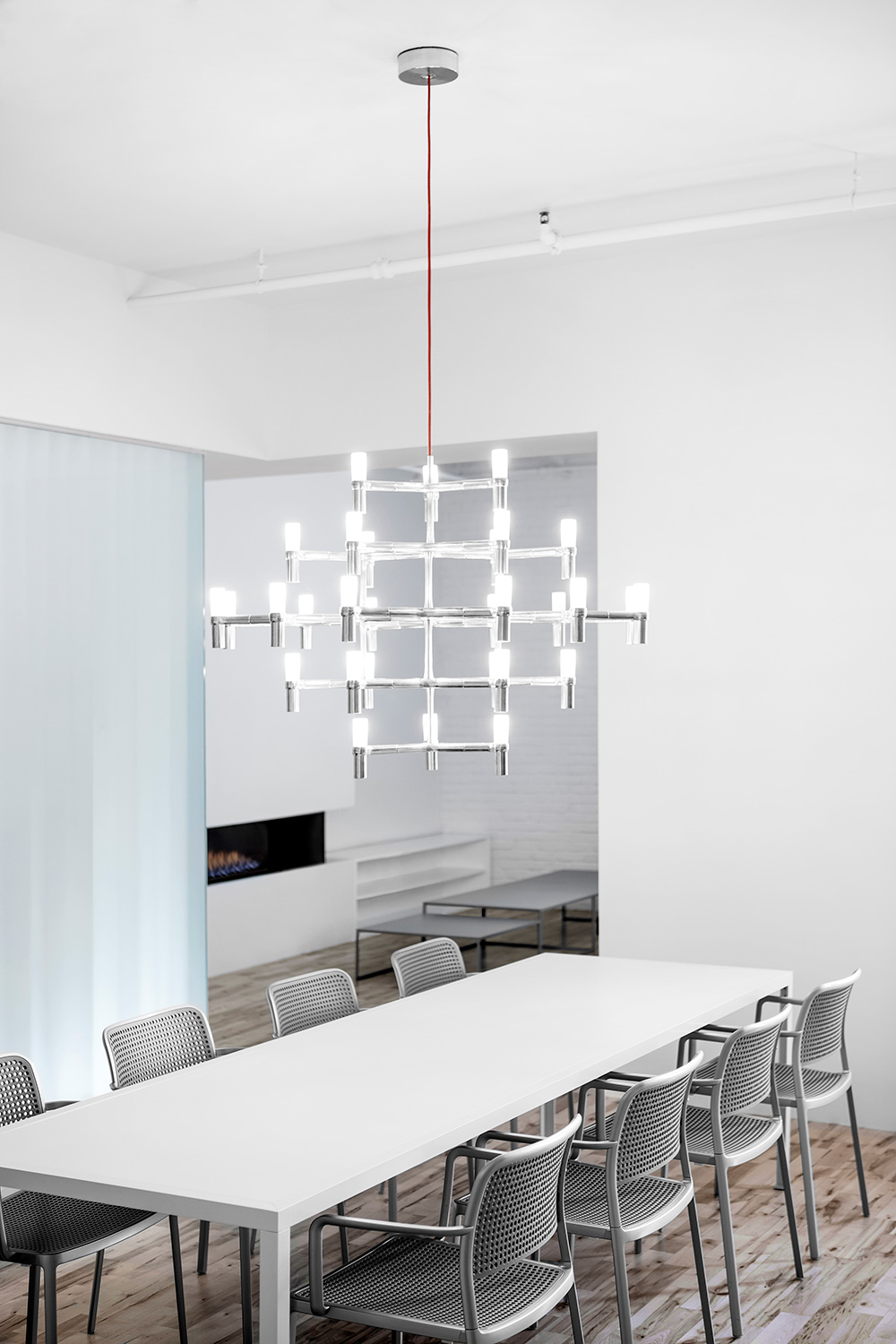 圣多米尼克广场（注：Espace常见有空间、广场等意思，这里结合St Dominique推测翻译为广场更合适，但因缺乏更多语境，可能与精准含义有偏差通常可根据实际场景进行准确判断，比如在法国当地某城市的特定地点，这就是更多背景信息辅助能精准判断意思否则空间亦有可能） 丨加拿大蒙特利尔丨Anne Sophie Goneau Design-48