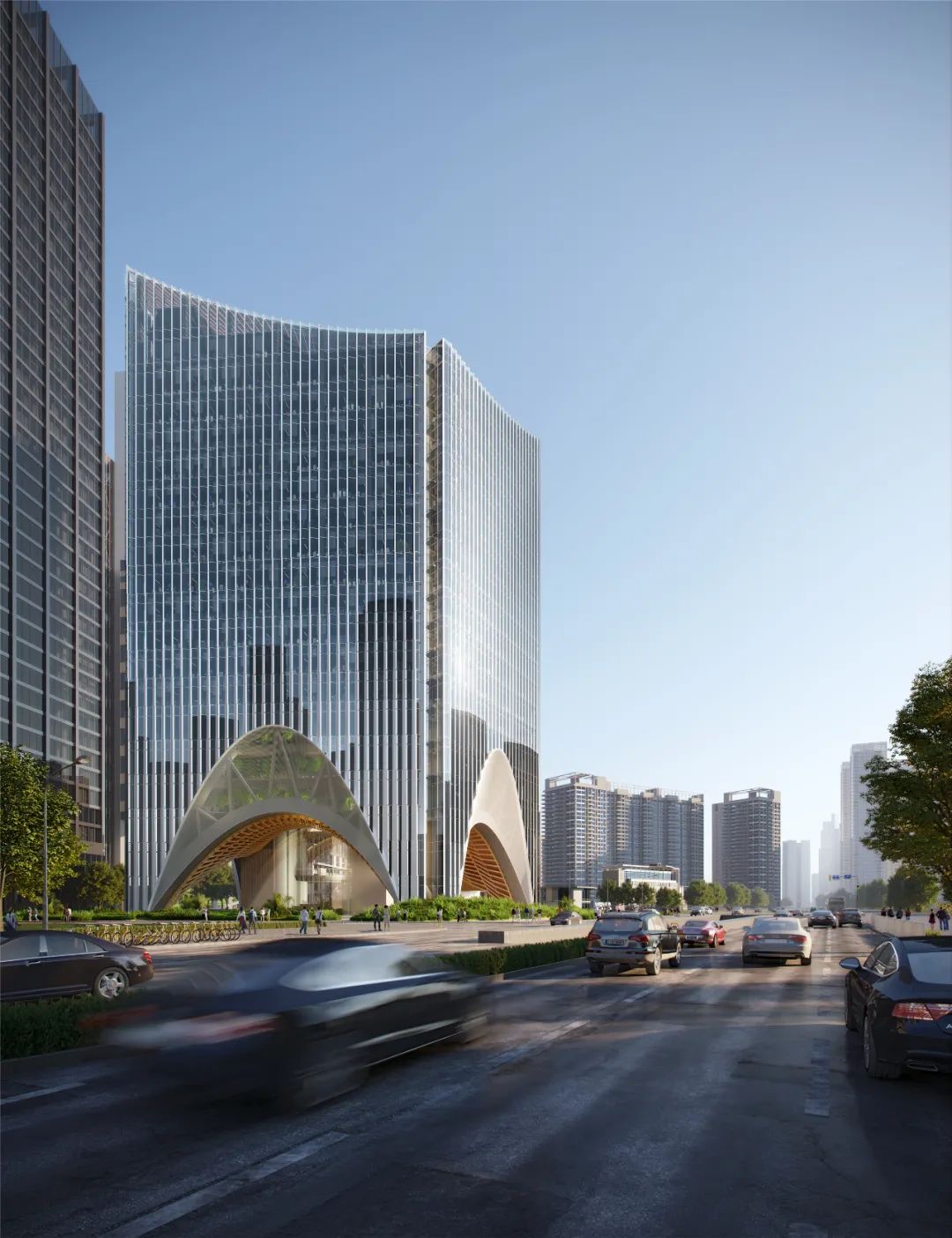 深圳湾超级总部基地 TCL 先进半导体显示产业总部丨中国深圳丨肃木丁建筑设计咨询（深圳）有限公司,奥意建筑工程设计有限公司-0