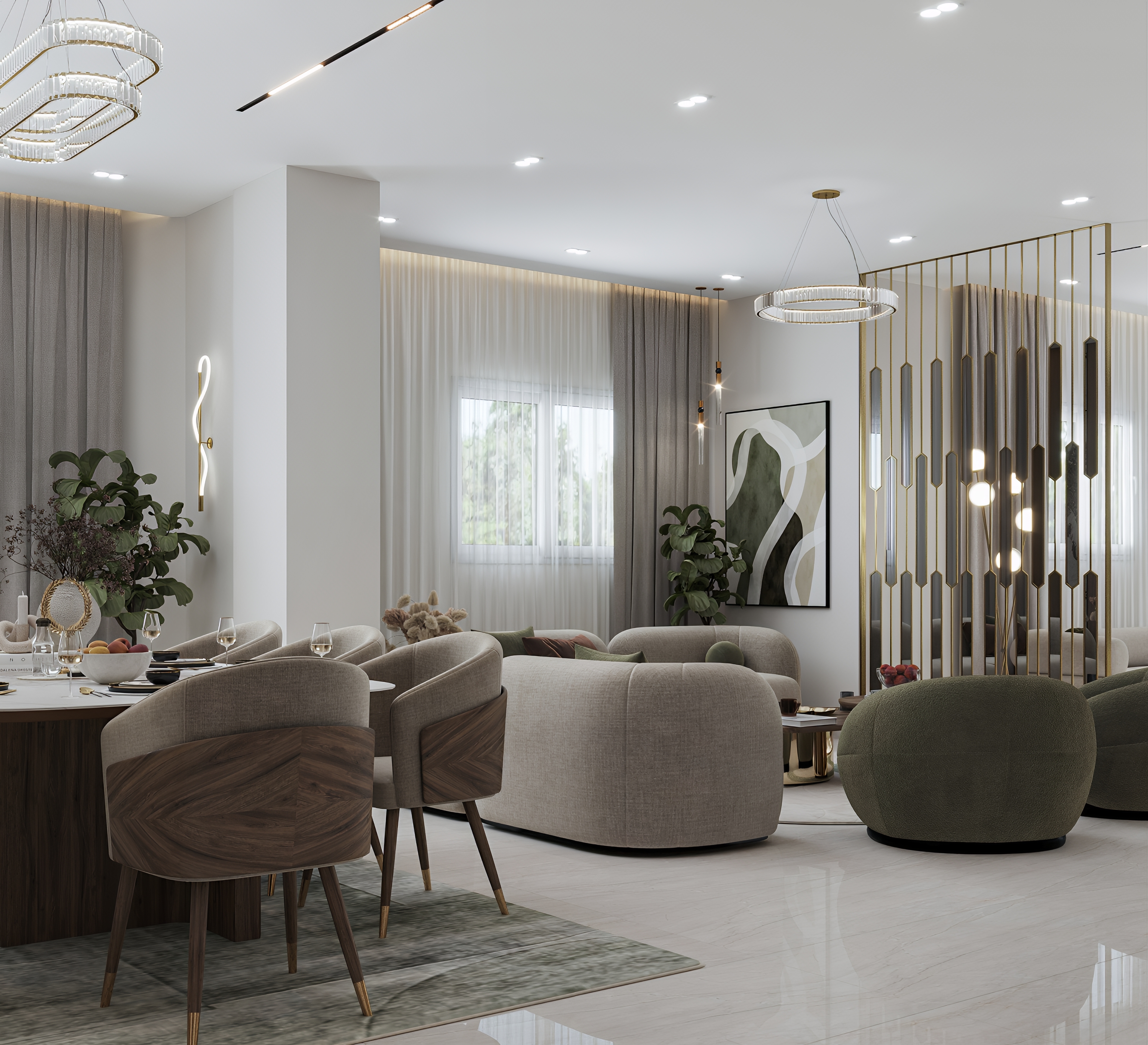 现代温馨接待空间设计-8