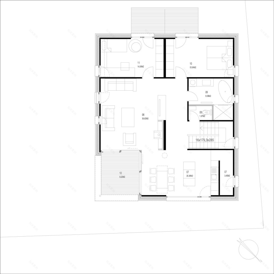 布拉迪斯拉发家庭住宅木结构建筑丨斯洛伐克布拉迪斯拉发丨MOLNÁR PERÁČEK工作室-55