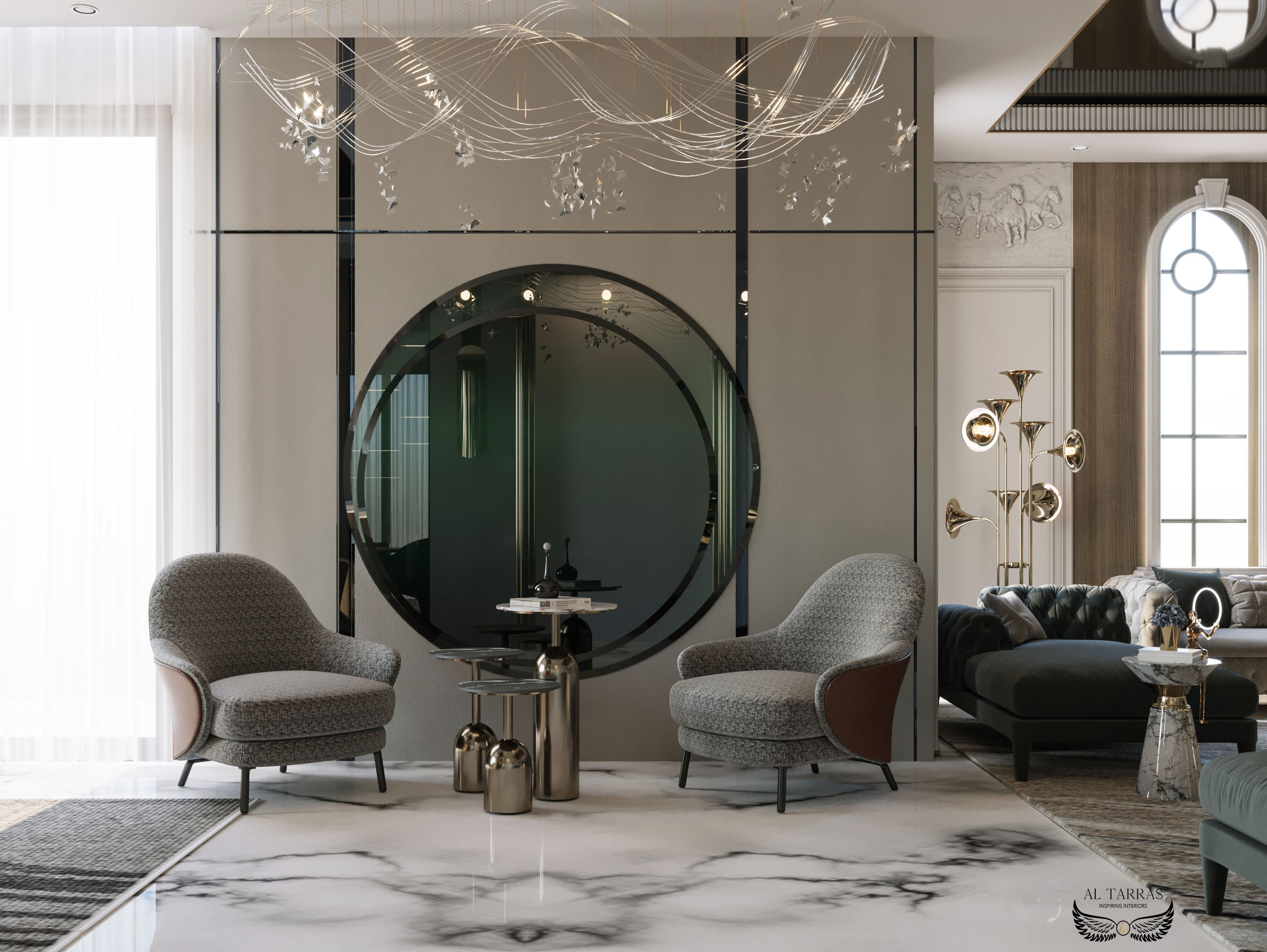 lu·ury villa reception（别墅接待区）丨埃及丨Asmaa Abolila-10