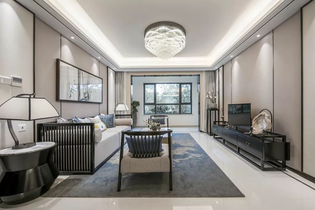 大地色与中式蓝的完美融合，打造优雅简约的人居空间-90