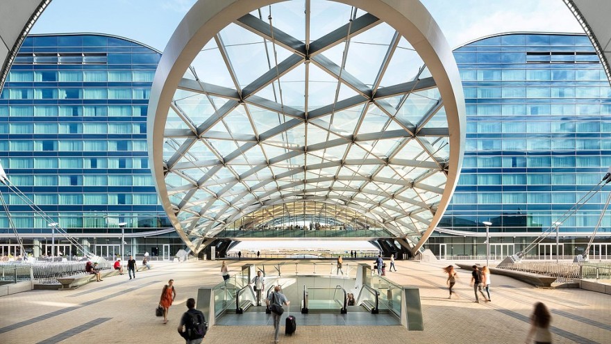 Gensler 打造绿色环保的丹佛机场 Westin 酒店与交通枢纽中心-8