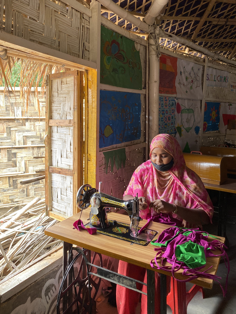 罗兴亚女性与女孩的安全空间丨孟加拉国丨Rizvi Hassan-29