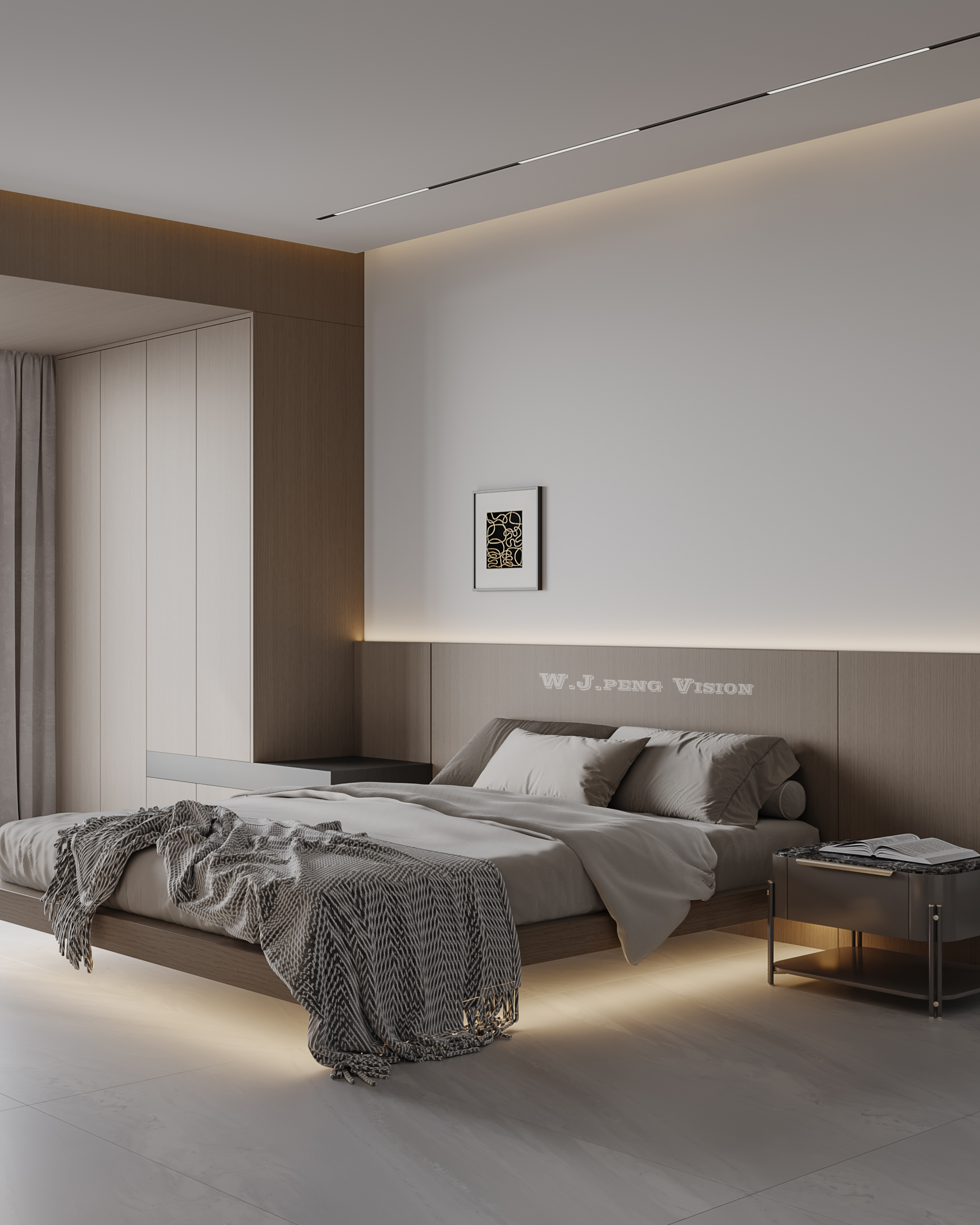 现代极简风室内设计-13