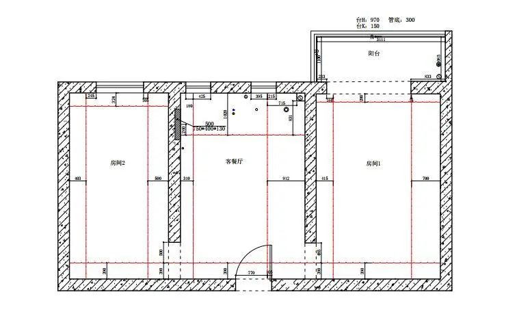 50㎡老房变日式两居，极致收纳与多功能空间-20