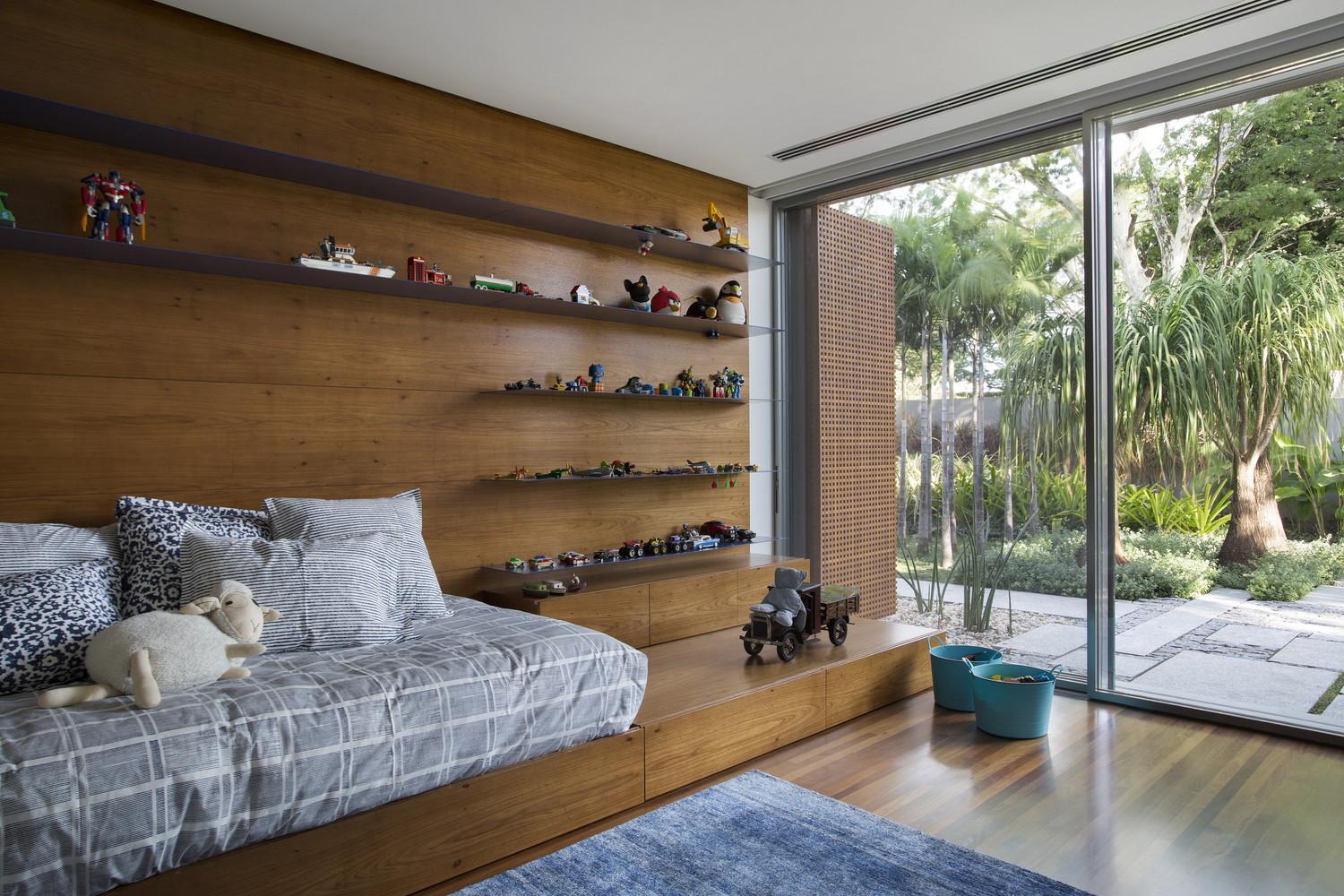 巴西 Bourgainvile 2 House · 家庭共享的现代空间-35