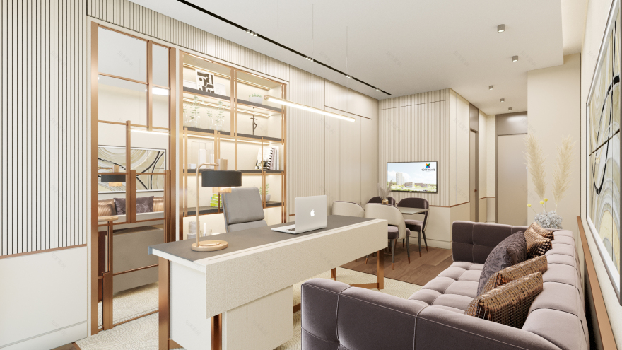 家庭工作空间区域丨土耳其安卡拉-28