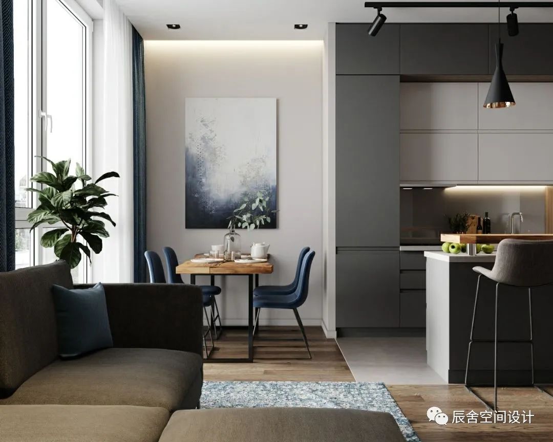 辰舍设计 | 北欧轻奢,艺术生活-17