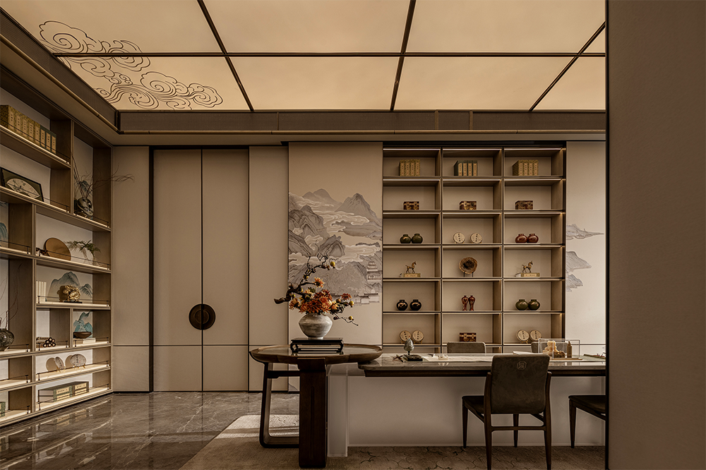 重庆电建西永泷悦长安合院别墅豪宅丨中国重庆丨深圳市盘石室内设计有限公司-21
