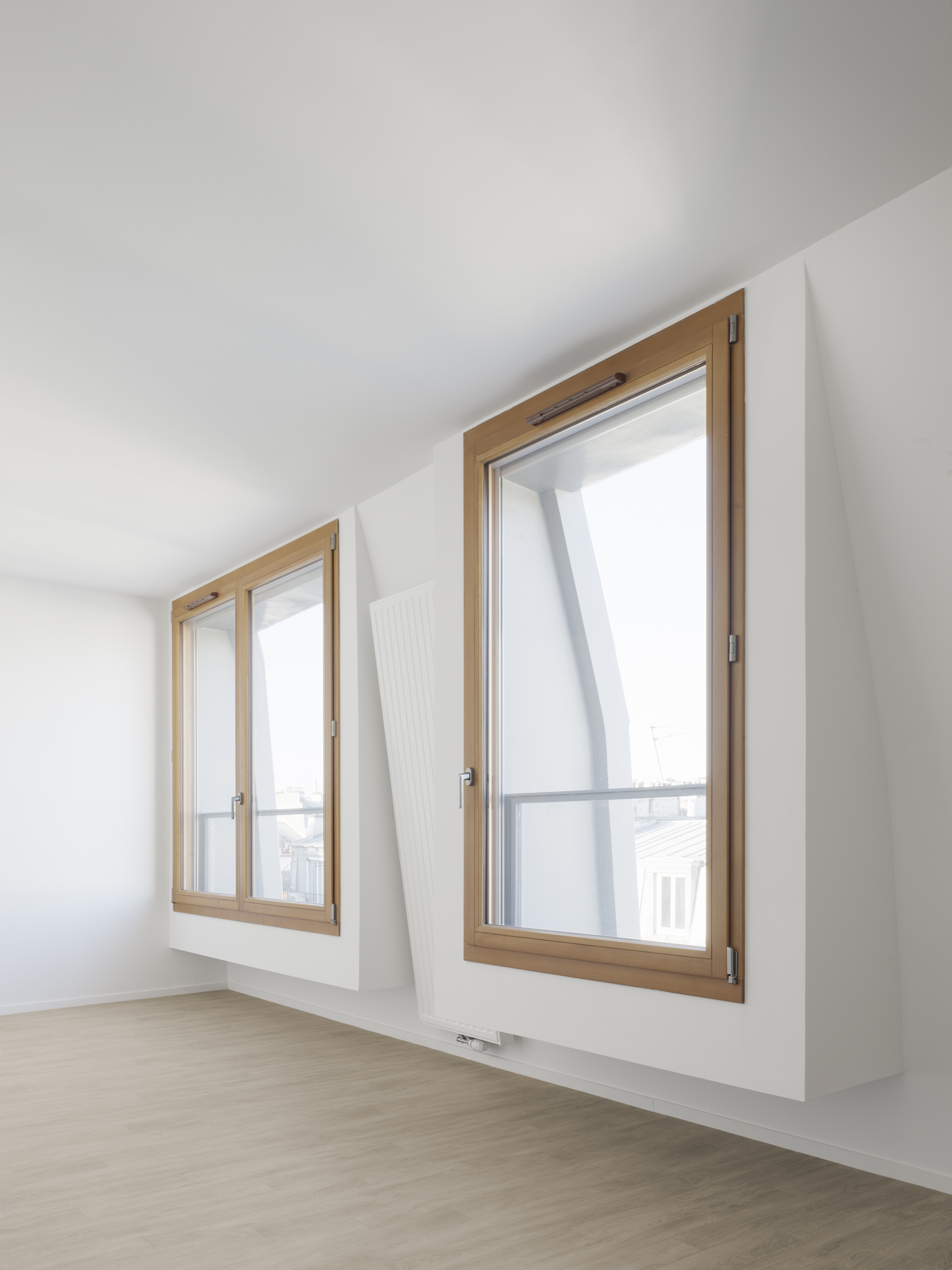 巴黎圣莫尔街 10 号,14 套住宅++1 零售空间的创意设计-19