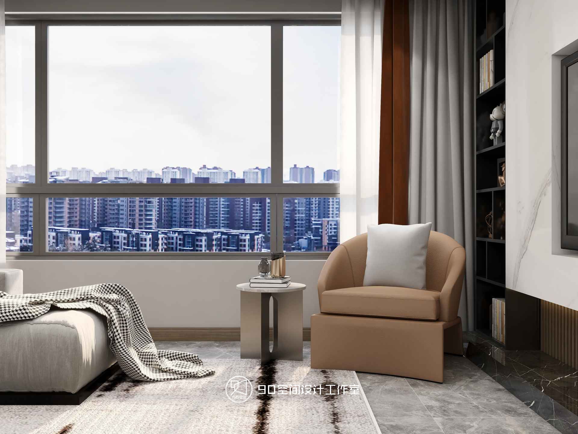 《寻寻觅觅》现代风格 134 平舒适家居设计-15