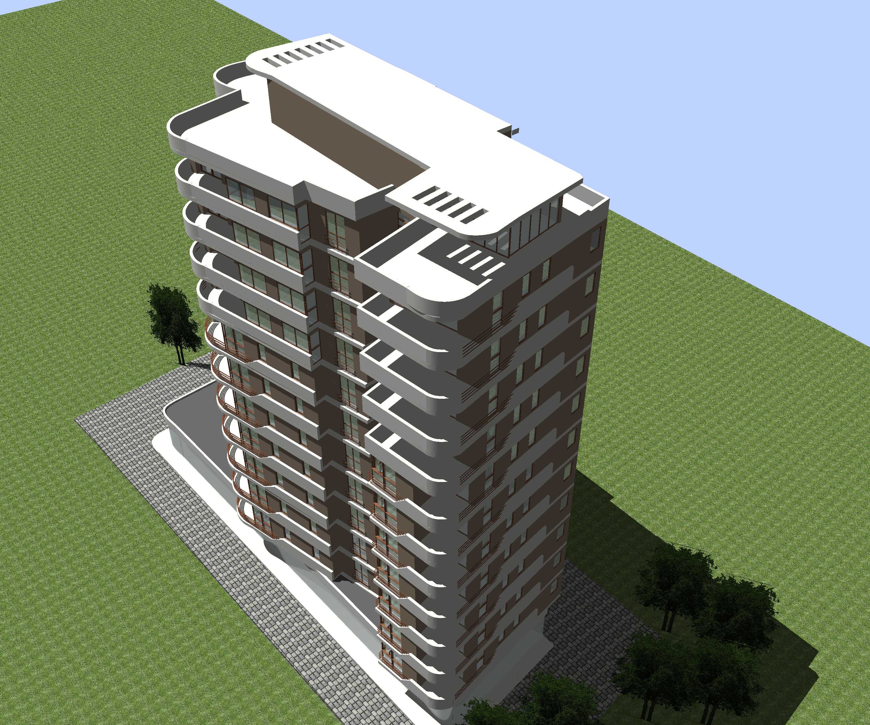 Petek 公寓建筑概念设计-16