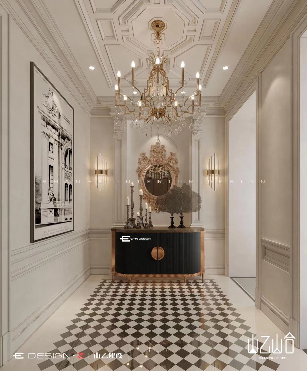 成都法式奢华私人定制空间-12