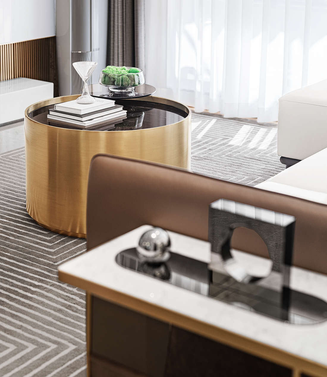 德沐设计打造合肥力高大发·君御天下现代人居空间-16