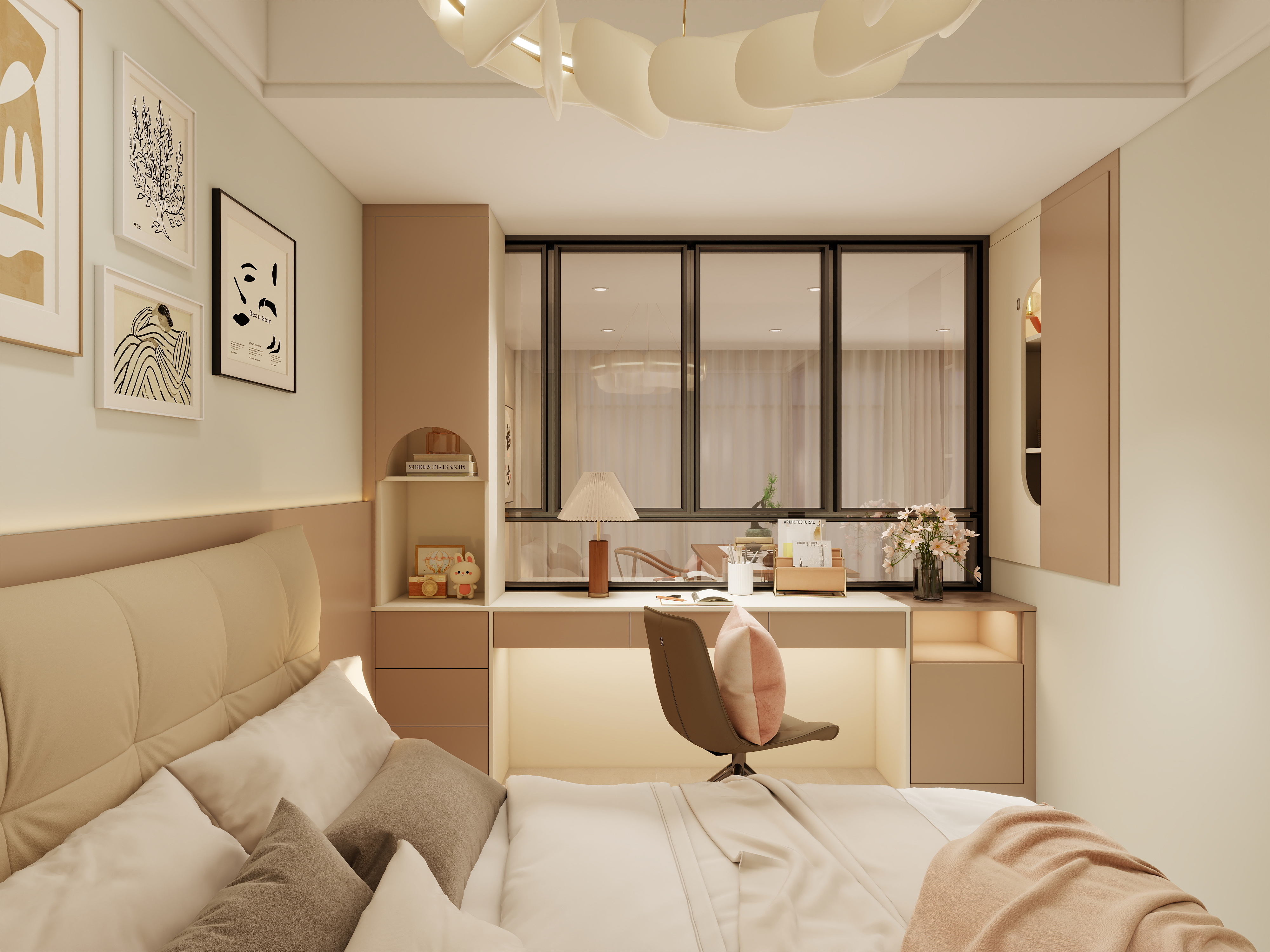 意式：黑色与木色之家-0