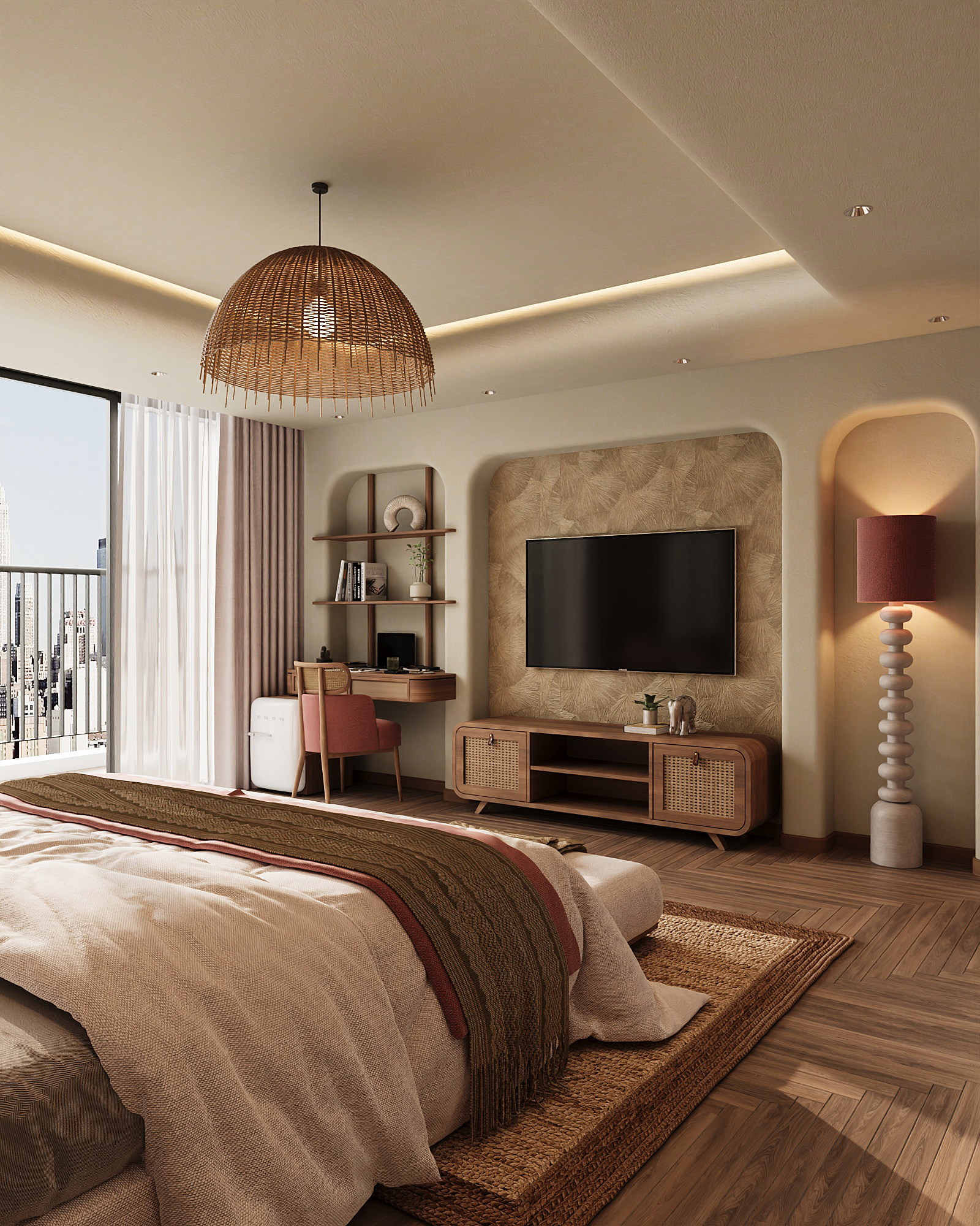 WABI SABI CONCEPT - MASTER BEDROOM-3