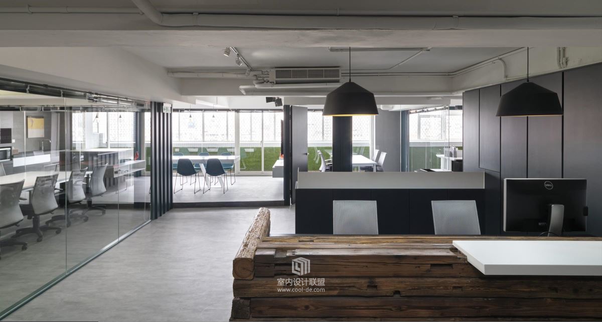 方构制作——55坪 Loft風办公空间-8