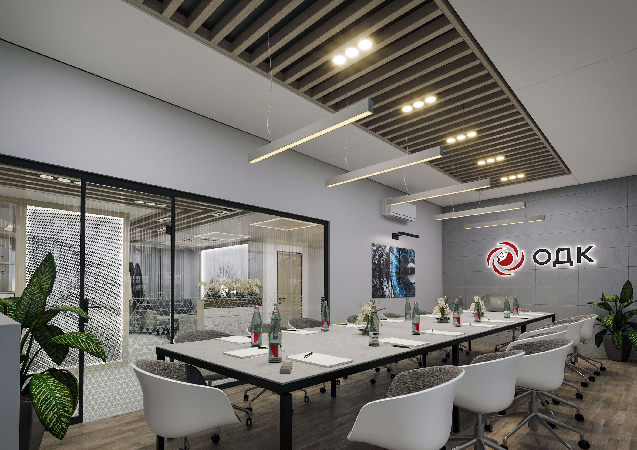 Интерьеры в шале для компании ОДК-3