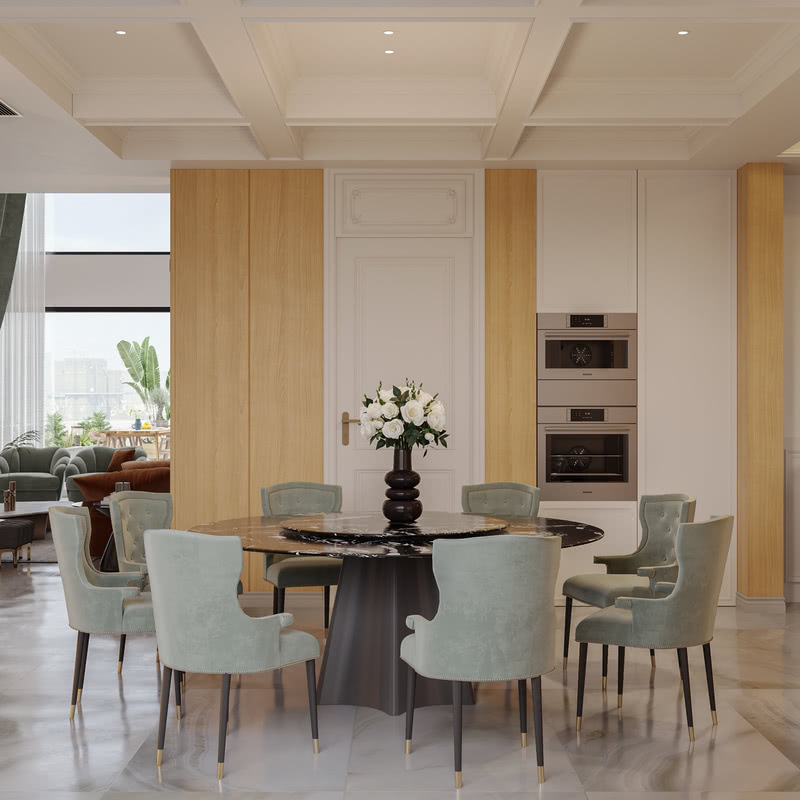 贵阳恒大新世界 800 平米别墅中式风格设计丨中国贵阳丨贵州諾克设计有限公司-47