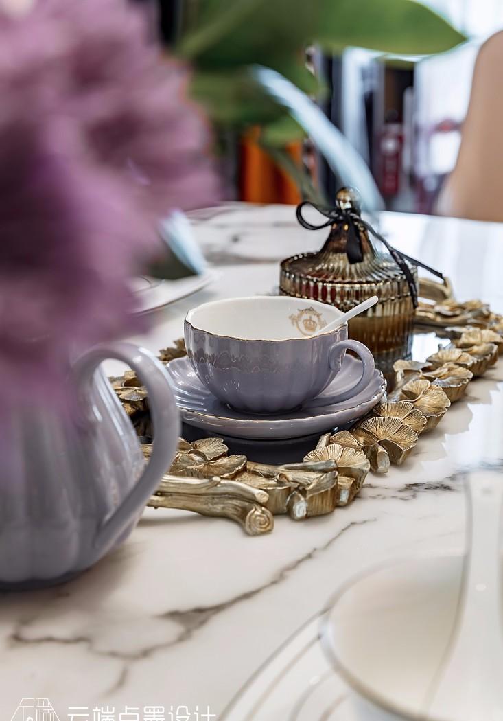 平层丨云端点墨设计 - 筑梦之吻（实景作品）-11