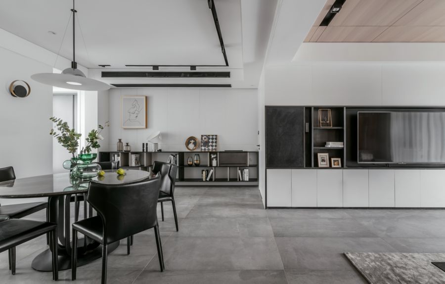 淮安绿地中央公馆现代私宅 | 自然纯粹的空间艺术-32