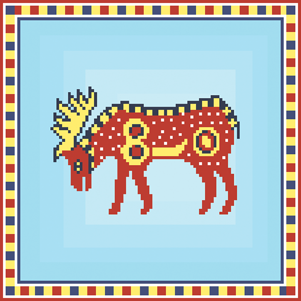 古董枕头收藏-19