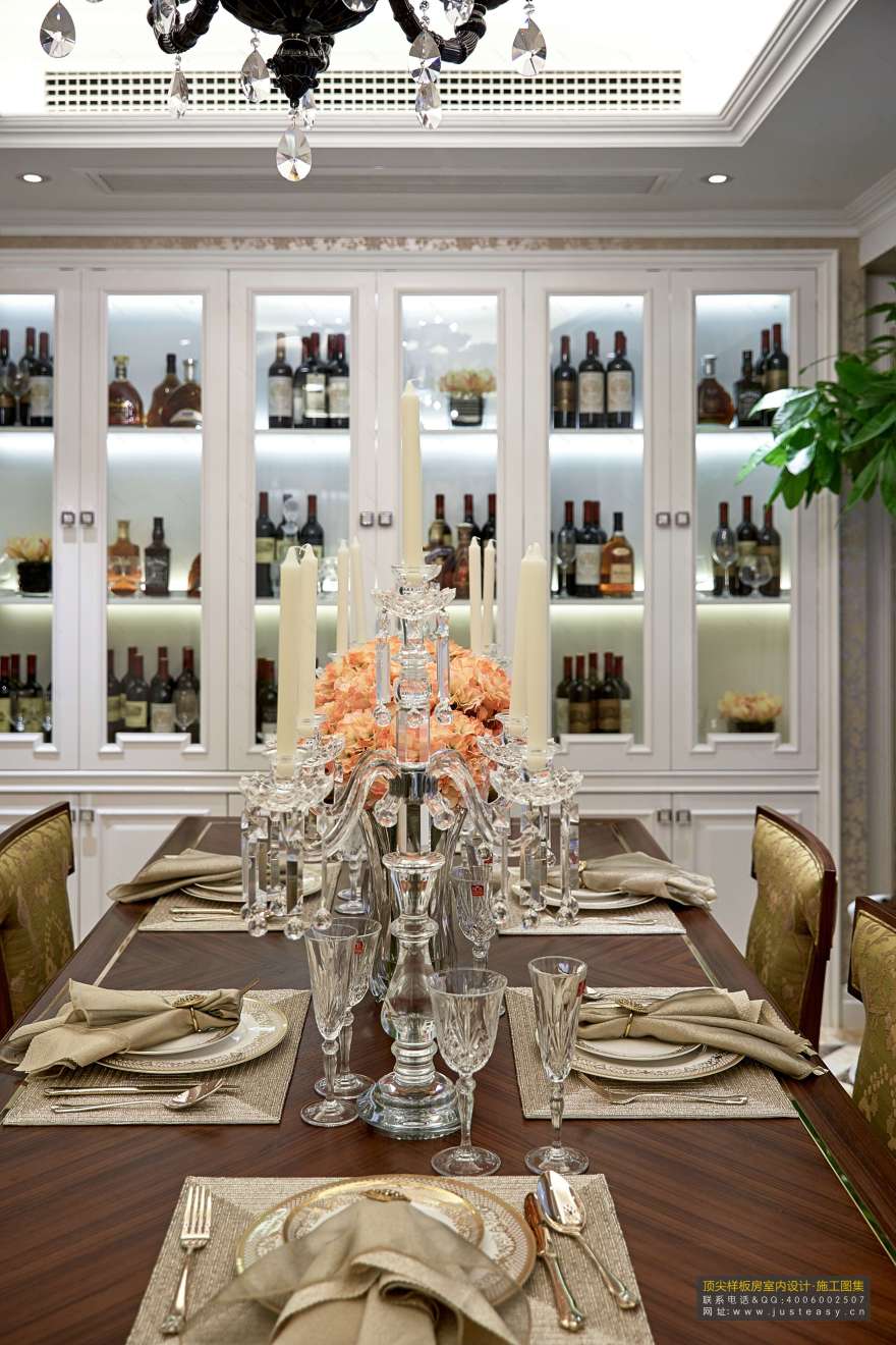 郑树芬 欧式重构品质生活 中航城翡翠湾样板房-21