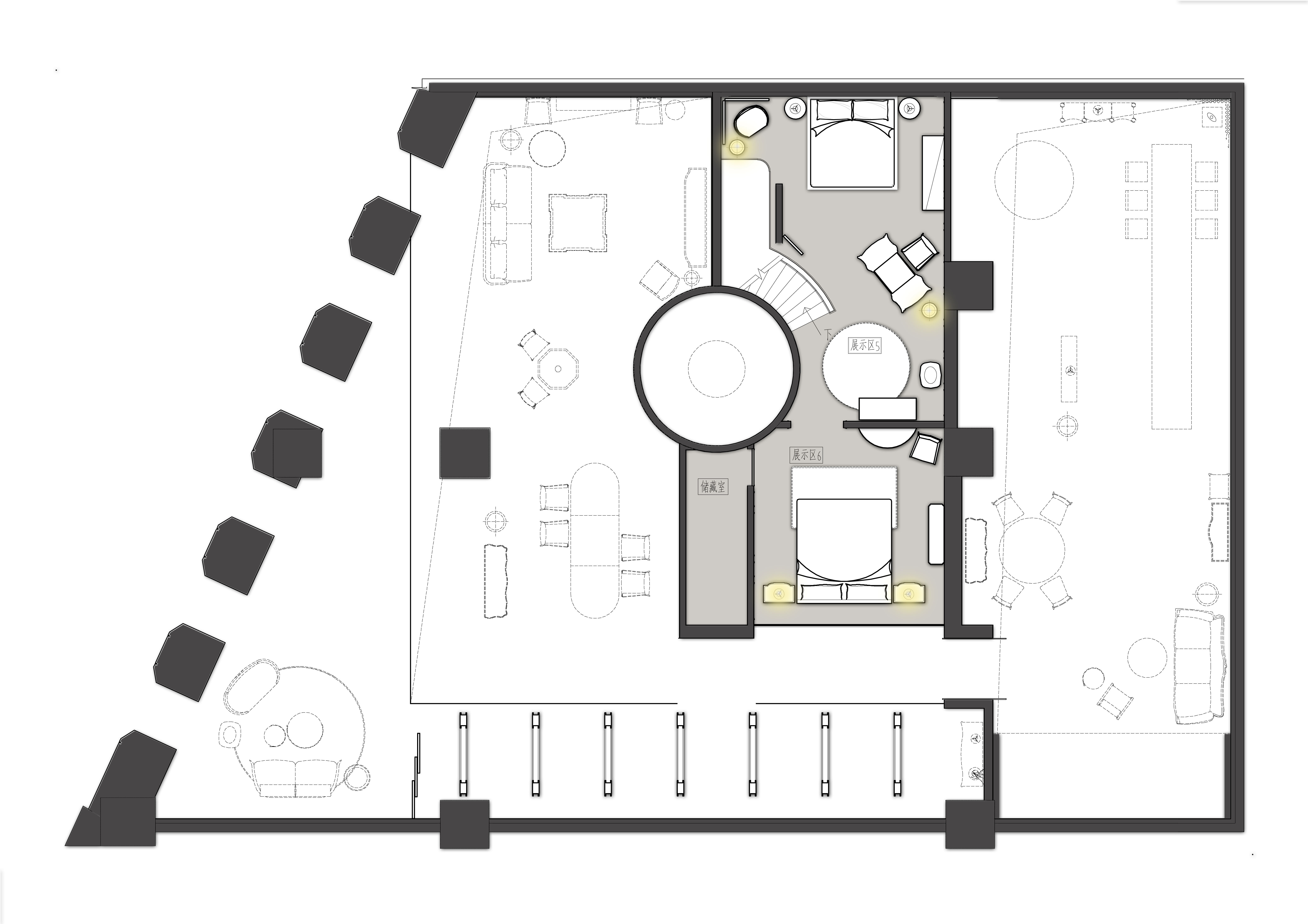 理世至艺术丨中国广州丨瑞图琅社空间设计-41