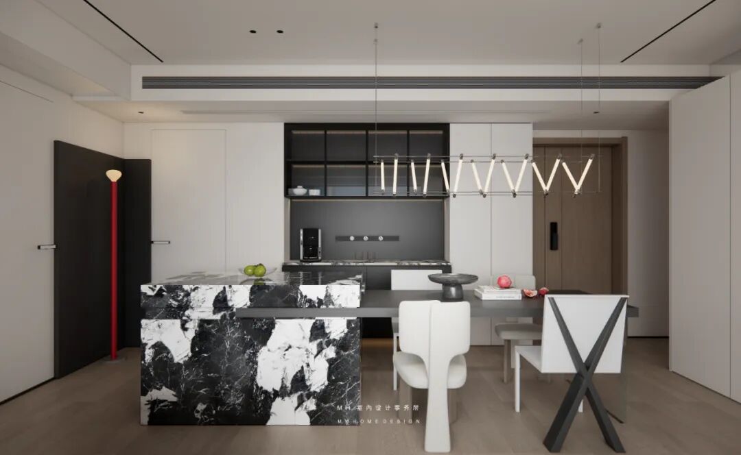 【首发】MH设计新作：低奢·艺术居所▏用心雕琢寻一处精致之家-28