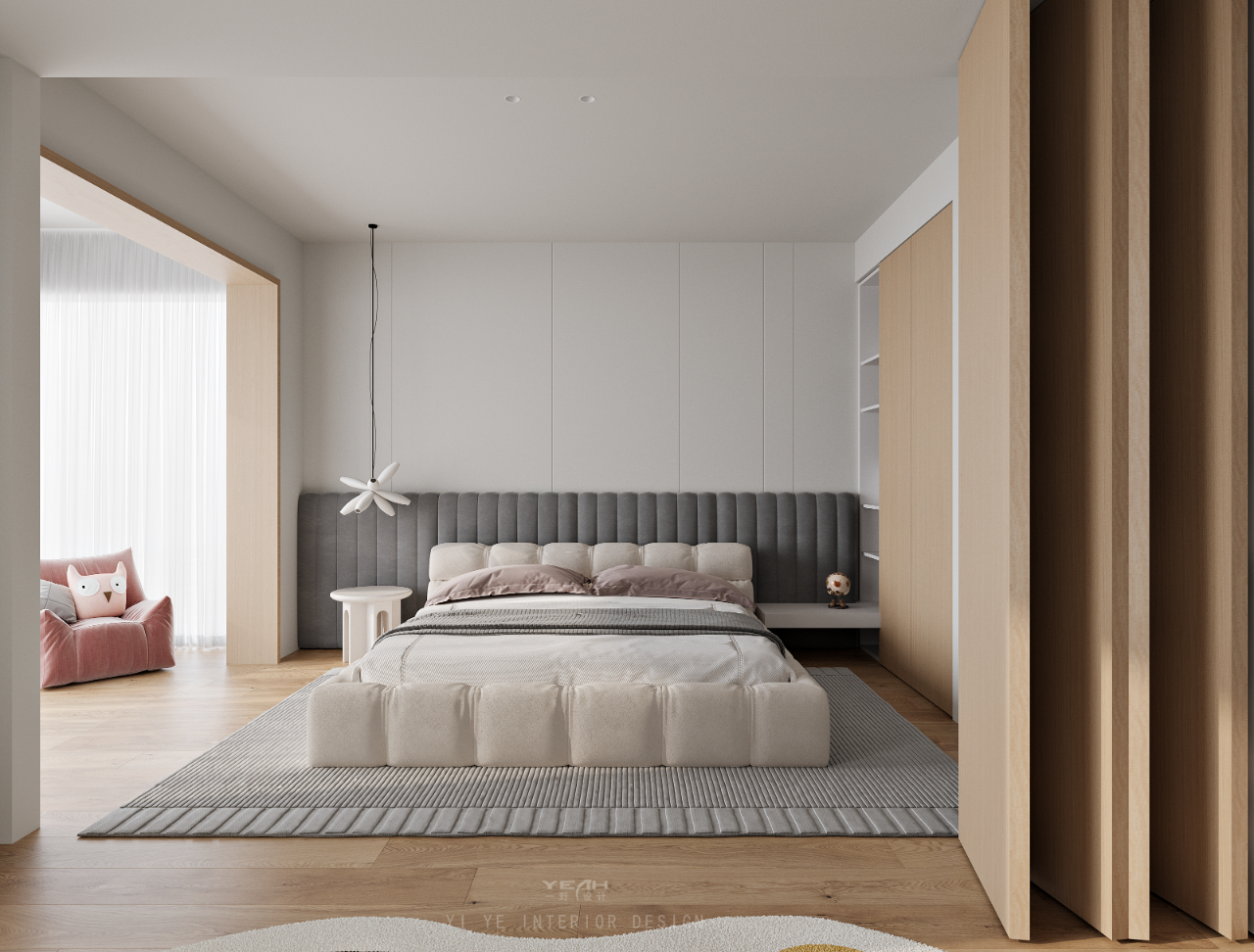 语江南 260㎡原木极简丨中国南通丨一野设计-11