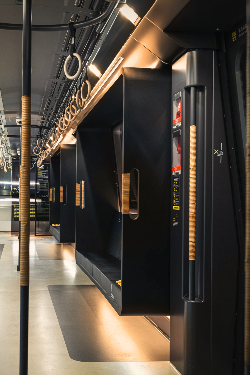 新北市捷运环状线车厢改造(Moving Craft)丨柏成设计(JC. Architecture & Design)-92