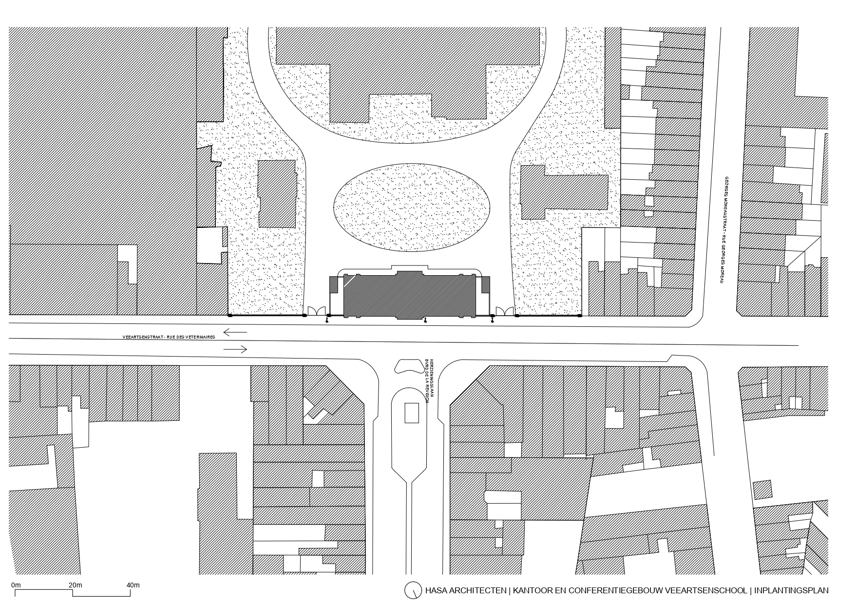 Anderlecht 兽医学校改造丨比利时丨HASA  Architecten-31