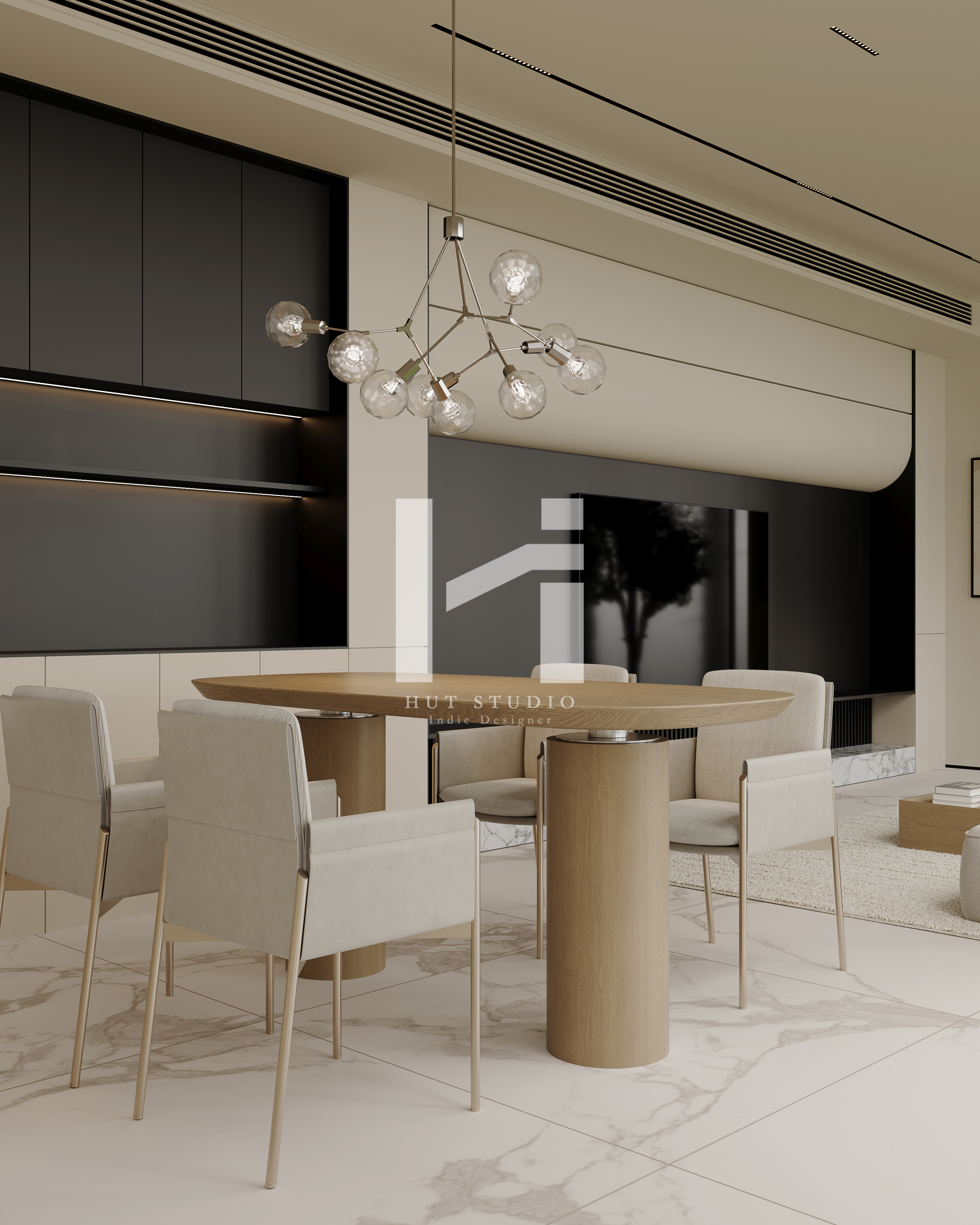 HUT STUDIO家居展厅场景化渲染-7