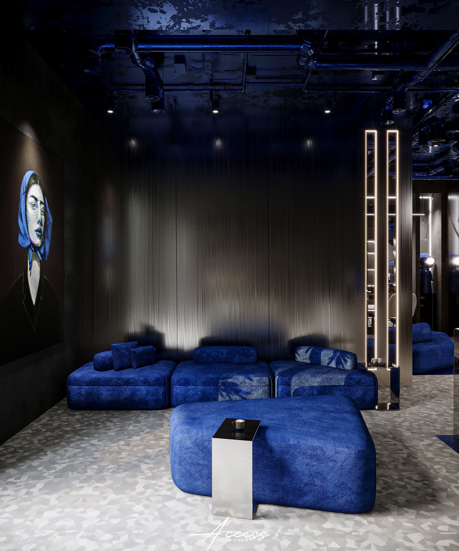 Nawras al Mullahi美容沙龙设计丨Access Design-8
