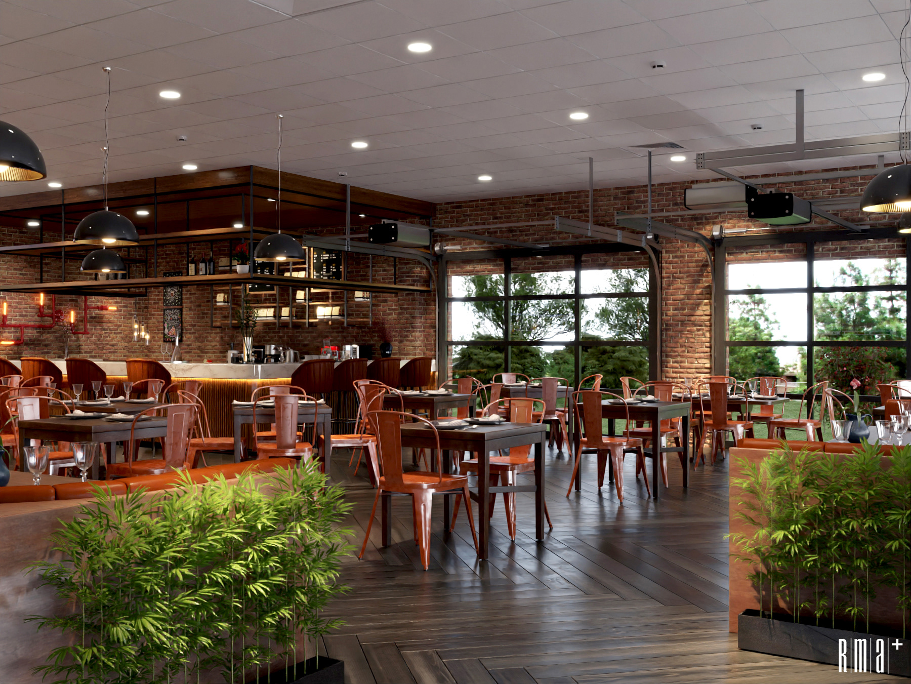 ElChato Tacos and Tequila 室内设计-6