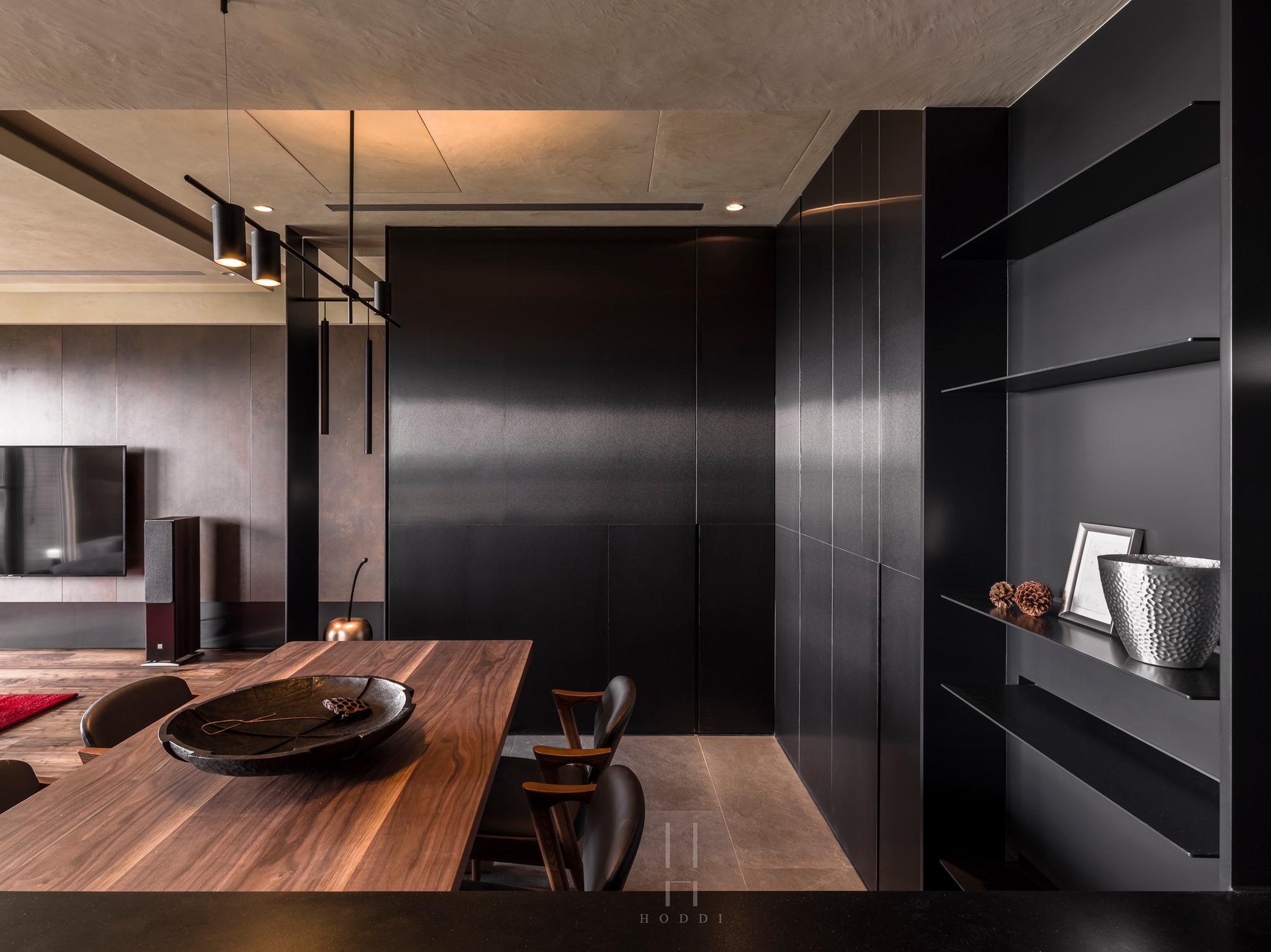 禾邸设计 | 复古书柜家具打造温润书香空间-21