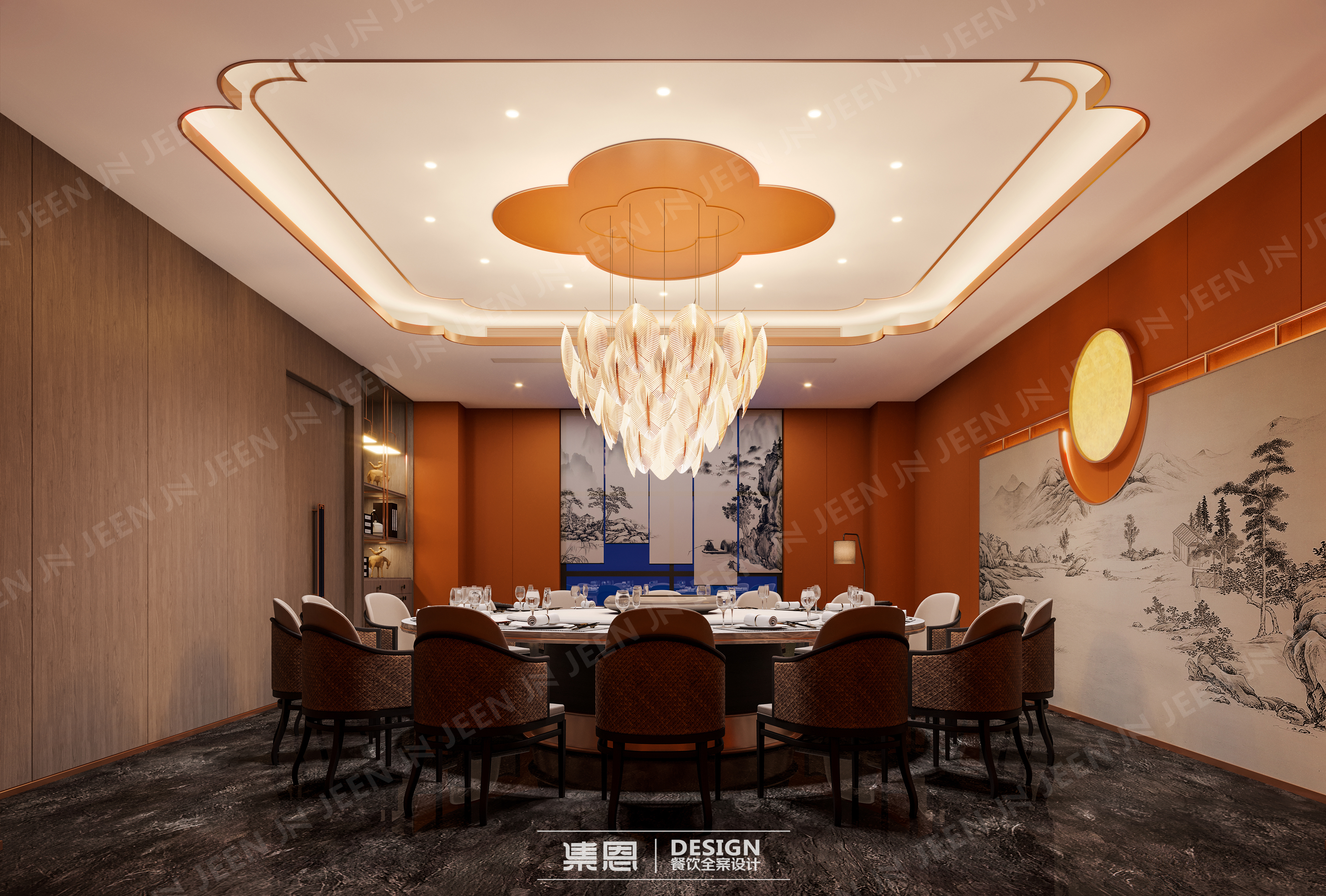 俏喜鹊·水煮鱼新派川菜丨中国鹤壁丨集恩餐饮全案设计-20