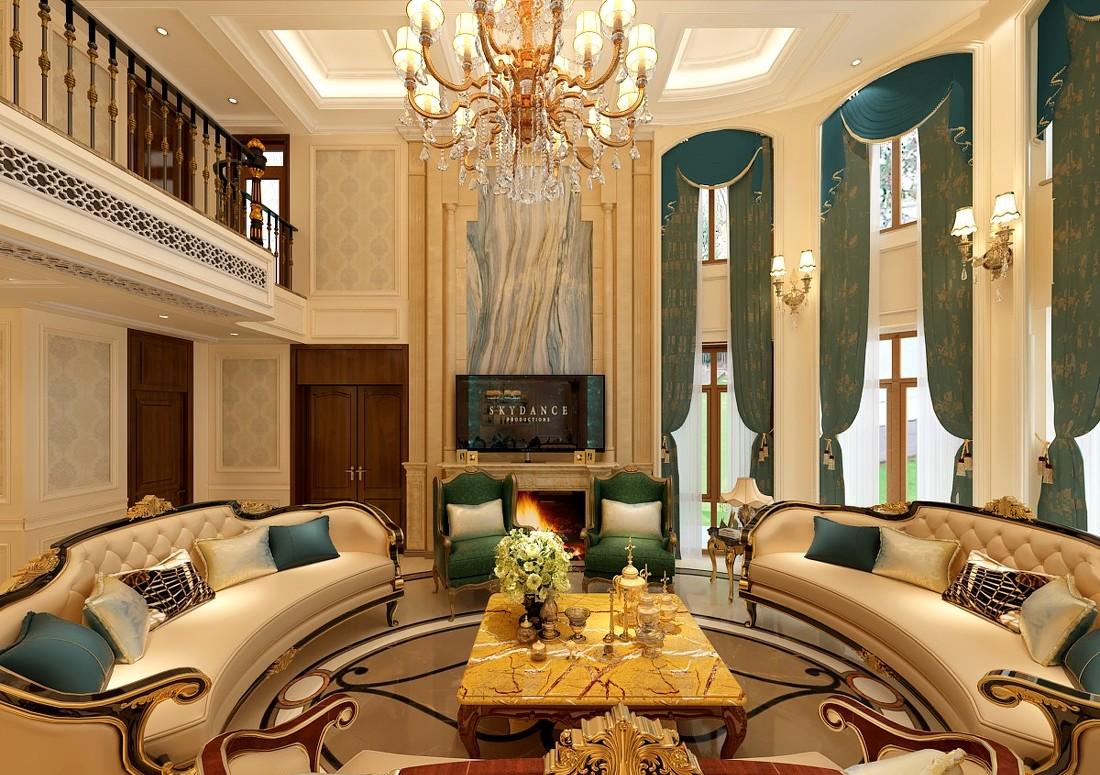 
济南名悦山庄别墅中式风格 -7