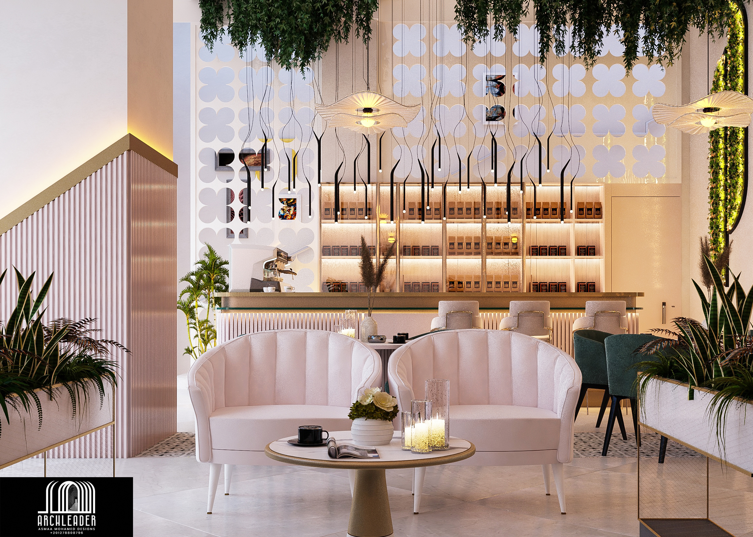 Bon Vein Café ..My Interior & Roof Design in Kuwait-7