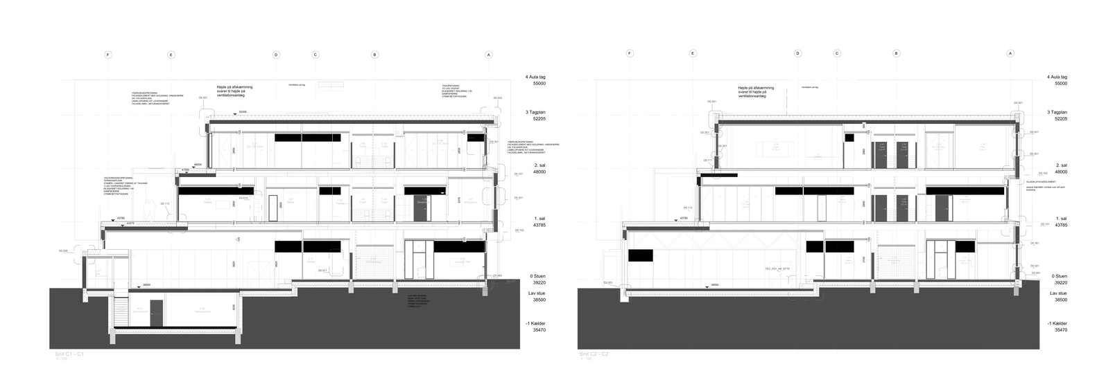 丹麦 Lyngby 市 H·C· Ørsted TEC 技术中学丨Sweco Architects-41