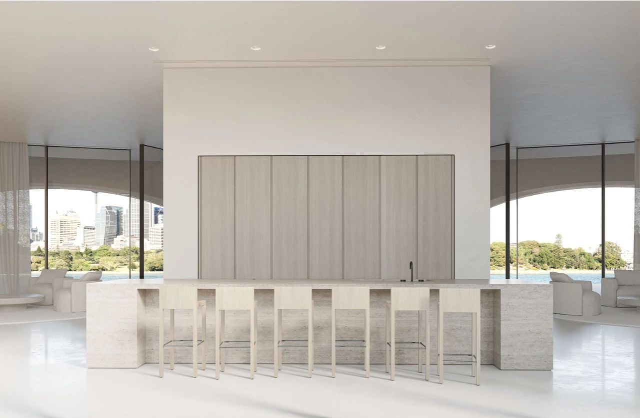 悉尼港的极简梦幻豪宅Ø HOUSE丨澳大利亚悉尼丨Kram Unther-41