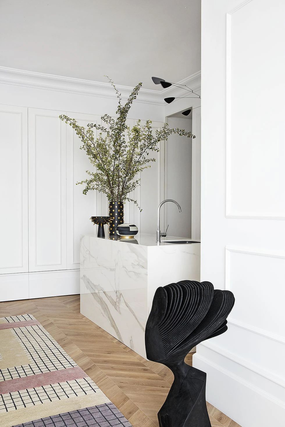 巴黎简约清新住宅丨法国巴黎-5